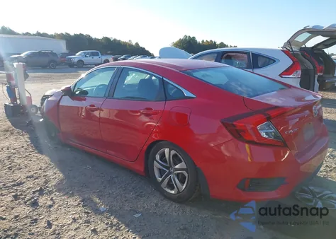 2018 Honda Civic Lx z USA, uszkodzony, nr VIN 2HGFC2E53JH513193